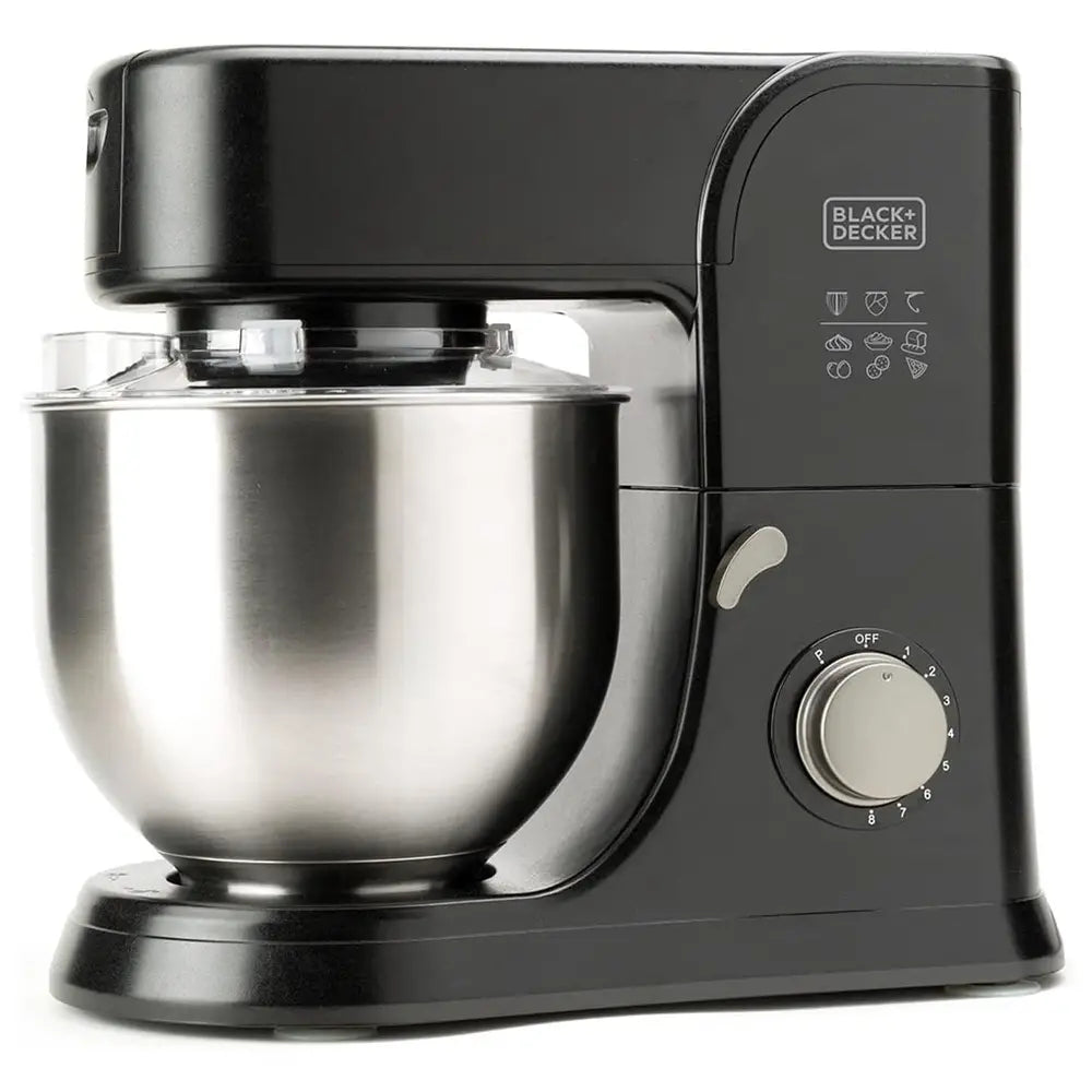 Black+Decker BXKM1001E Stand Mixer in Black