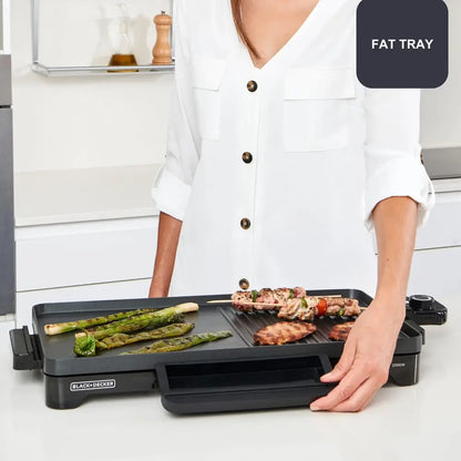 Black+Decker BXGD2200E Electric Grill in Black