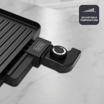 Black+Decker BXGD2200E Electric Grill in Black