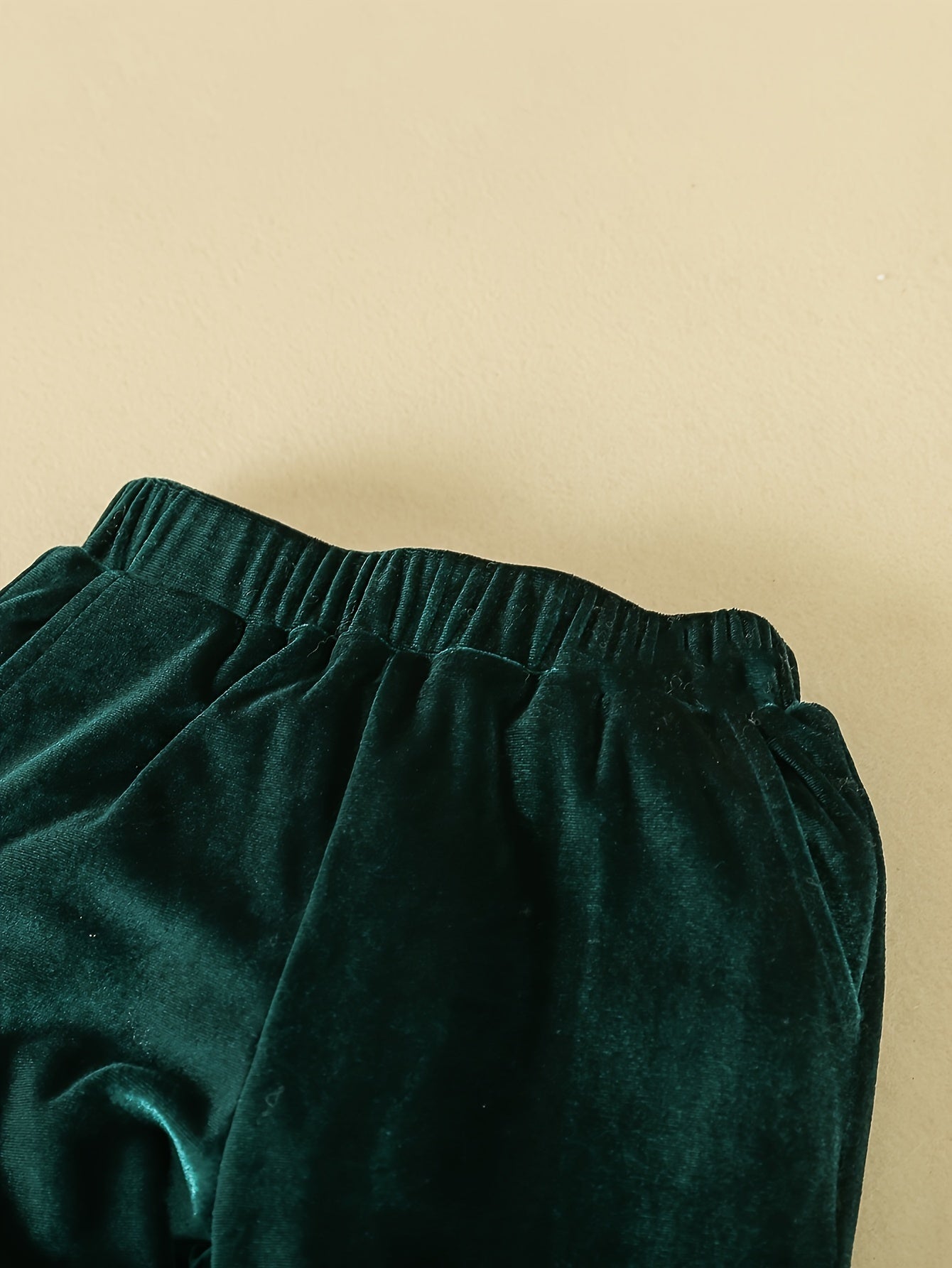 3pcs Boys' Gentleman Suit Set, Knitted Polyester, Solid Color, Slight Stretch, Regular Fit, with Long Sleeve Shirt, Bow Tie, Velvet Vest, and Pants, for Special Occasions - Party Outfit for Ages 12 and Under