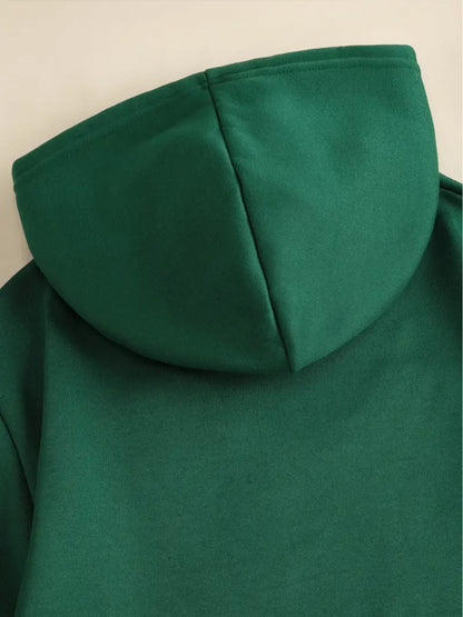 Men's Portugal Flag Hoodie with Adjustable Hood & Pocket