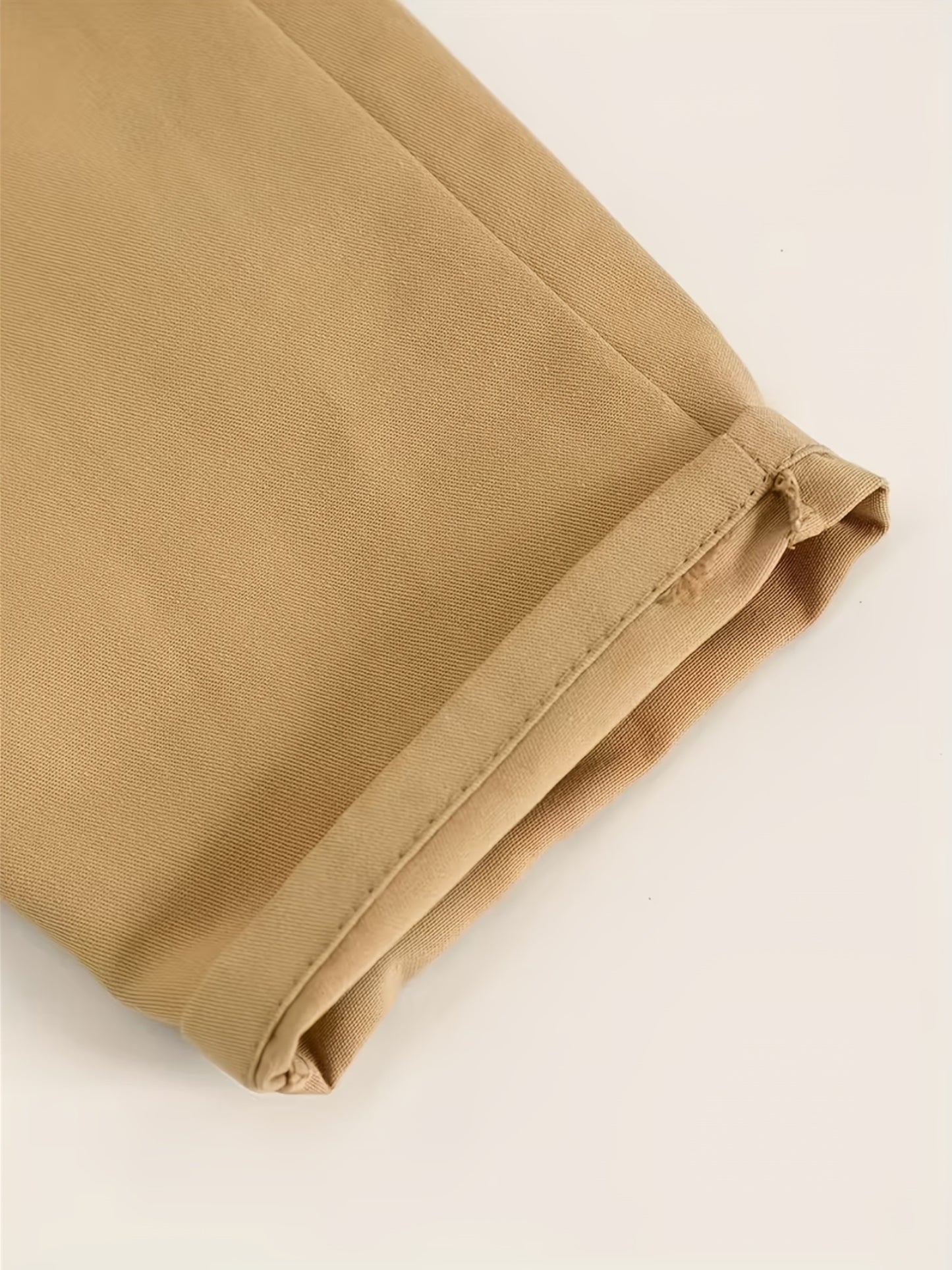 Boys' Cotton Jogger Pants Set with Cargo Pockets Casual Wear