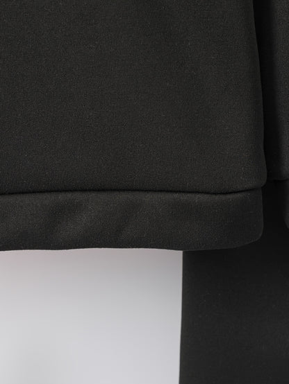 Autumn/Winter Smile Face Kitten Graphic Print Warm Fleece Hooded Sweatshirt And Sports Trousers for Girls, for Outdoor