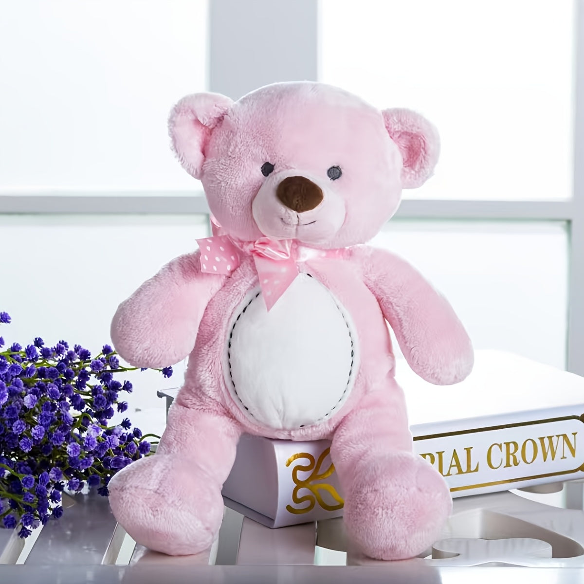 Genuine Cute Toy Teddy Bear Plush Doll, a Comforting for Preschoolers, 33CM