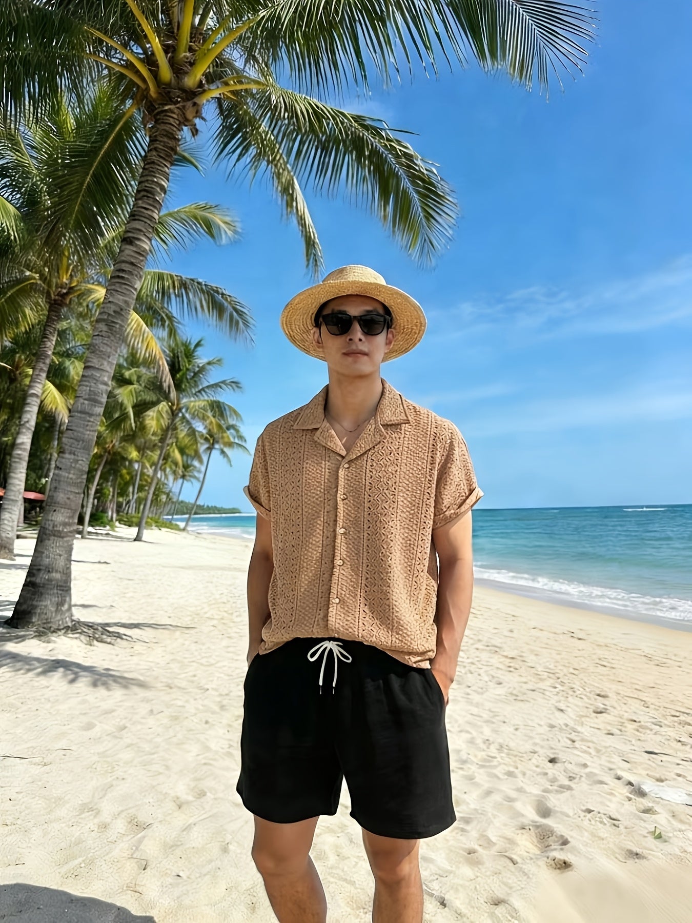 Men's Casual 2-Piece Jersey Set with Breathable Fabric