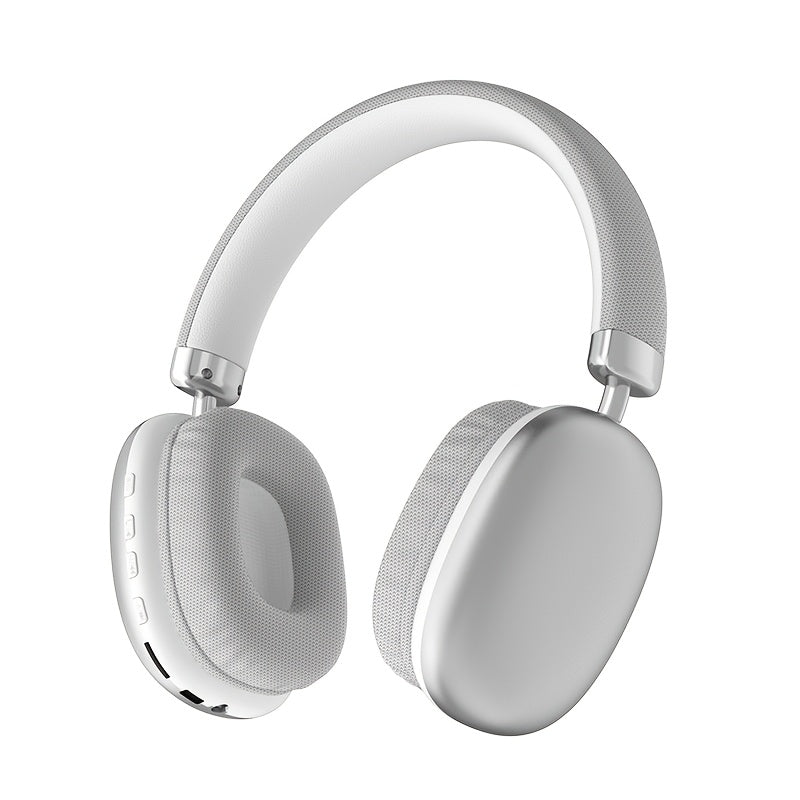Wireless Over-Ear Headphones with Mic and Type-C Charging