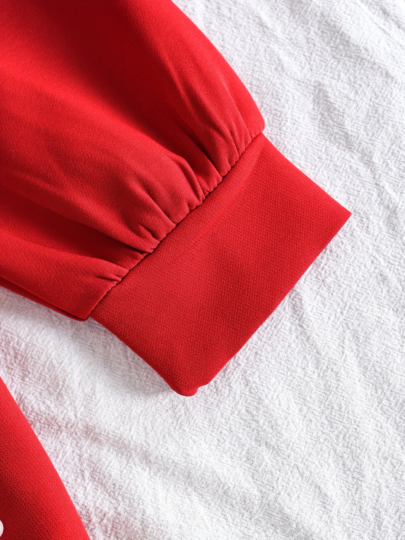 Girls' Elegant Burgundy Princess Dress with Bow & Ruffled Hem - Long Sleeve A-Line Party & Everyday Dress for Fall/Winter, Non-Stretchy Fabric, Perfect For Holiday Celebrations & Casual Outings, Princess Dress For Girls, Wint