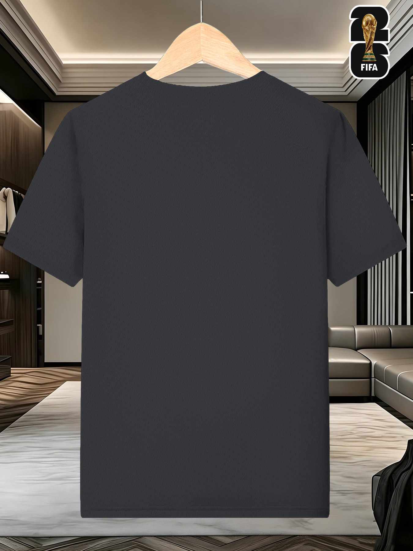 Men's FIFA 2026 World Cup T-Shirt Casual Polyester Top