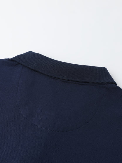 Men'S Short-Sleeve Polo Shirt with 95% And Embroidered Design - ayq