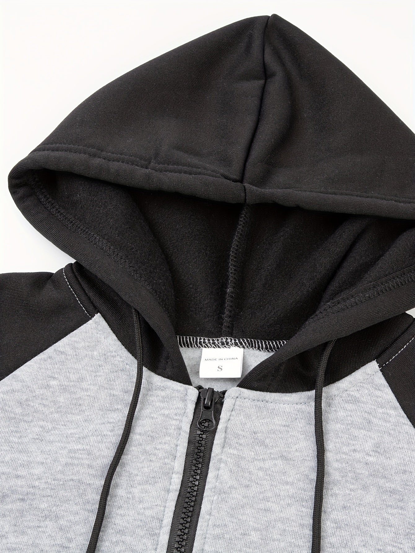 Men's Colorblock Hooded Jacket For Sports Outdoor, Stylish Leisure Outwear