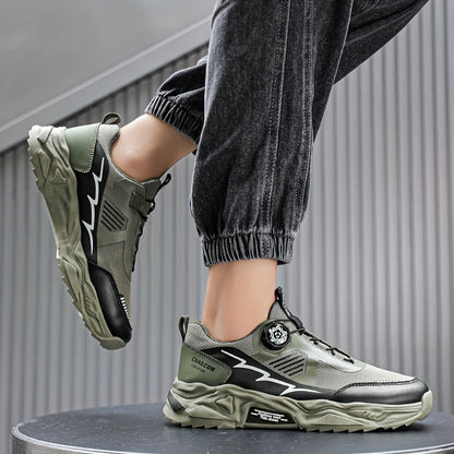 Men's Breathable Anti-Odor Outdoor Sneakers with Height - Low-Top Elastic Closure Running Shoes Suitable for Gym,, Casual Wear - -Season Comfortable Athletic Footwear with Odor-Resistant Technology - ayq