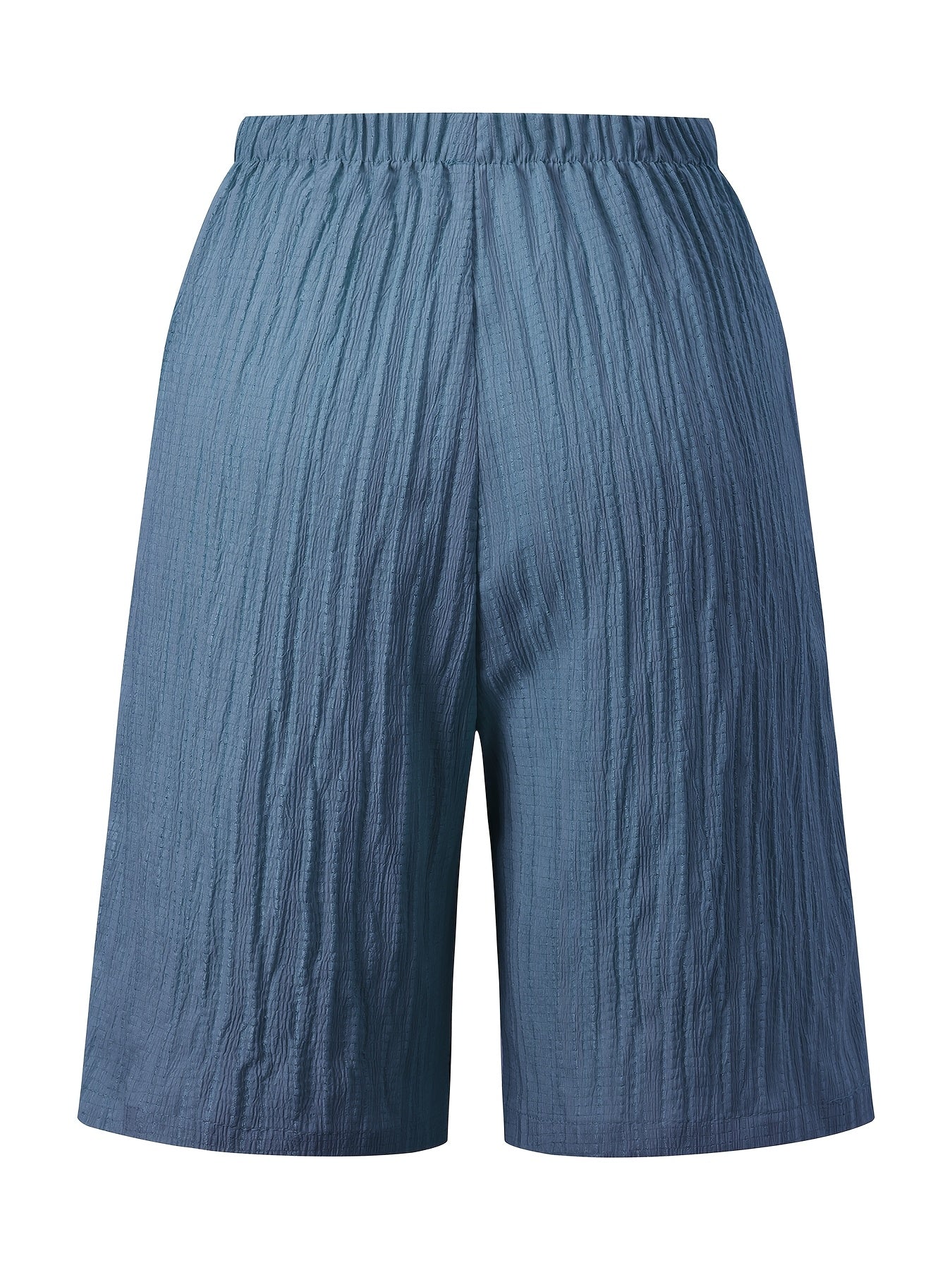 Women's Casual Solid Color Lightweight Summer Shorts Set