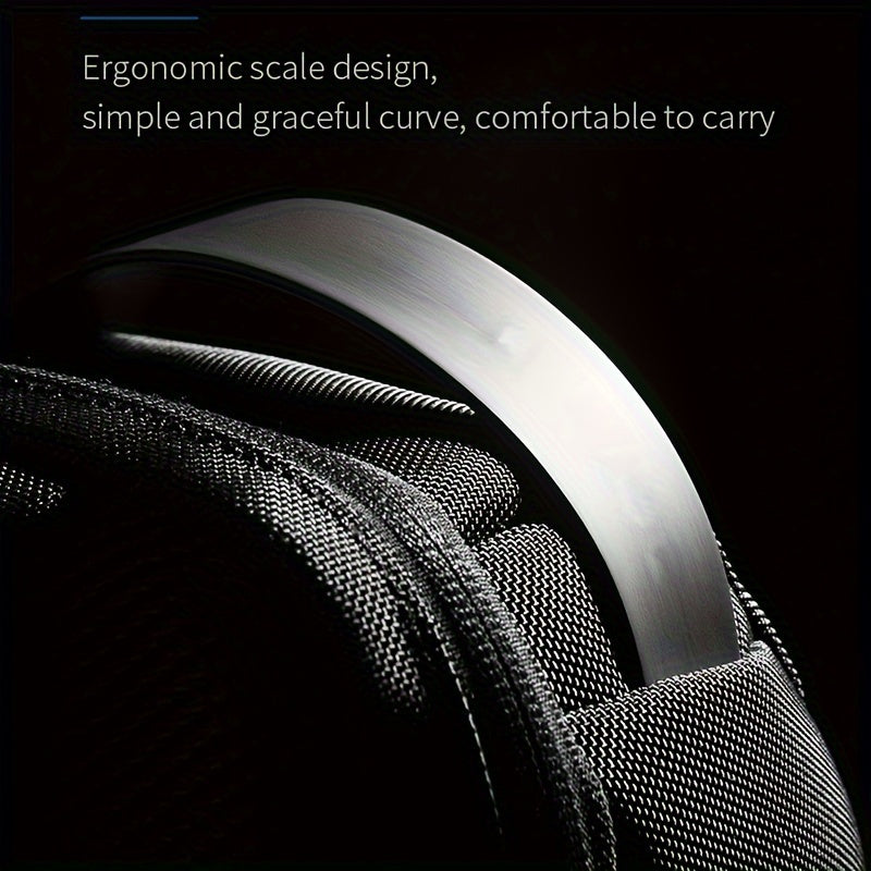 Oxford Fabric Waist Bag with USB Charging  Combination Lock - Sleek Black Crossbody for Men  Women, Ideal for Outdoor Activities  Motorcycle Riding, Perfect Valentine's or Father's Gift, Motorcycle Bag