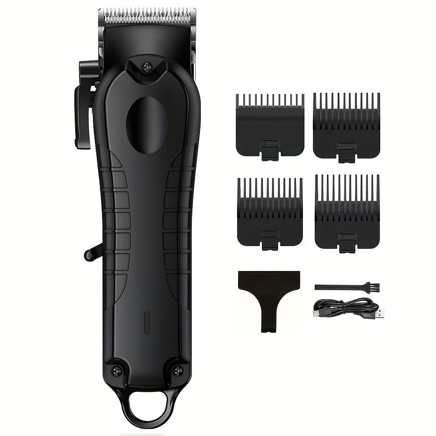 1pc/4pcs Men'S Grooming Kit, Hair Clipper, Electric Shaver, Nose Trimmer, Beard Trimmer, USB Rechargeable Multi-Functional Haircutting Set, Perfect for Beard and Hair Trimming, Travel Essentials, Father'S Day Gift - ayq