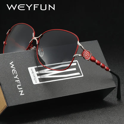 Elegant Women's Oval Sunglasses with UV400 Polarized TAC Lenses