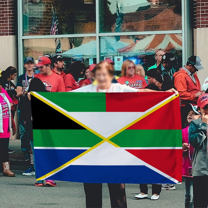 South African National Flag Soccer Pennant 3x5 ft Outdoor
