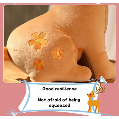 A 33Cm/12.9In Plush Moose Toy, Perfect As a Gift for Day, Valentine'S Day, Or Christmas, Ideal for Friends