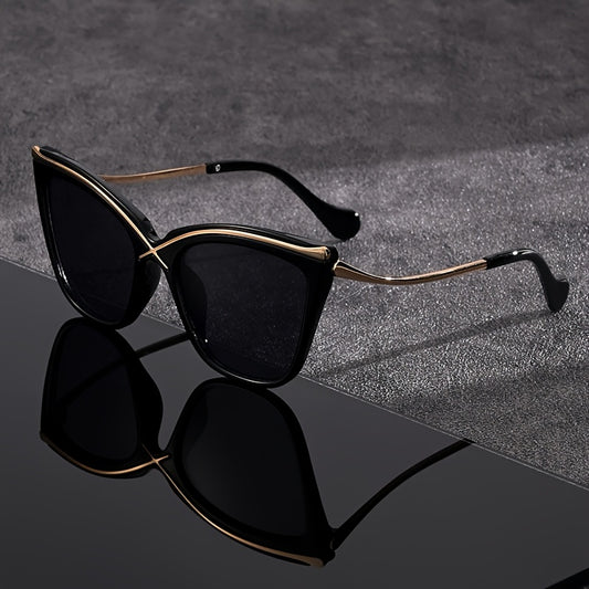 Retro Cat-Eye Decorative Glasses for Stylish Looks