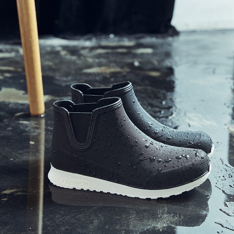 Universal Casual Slip-On EVA Rain Boots for Couples
