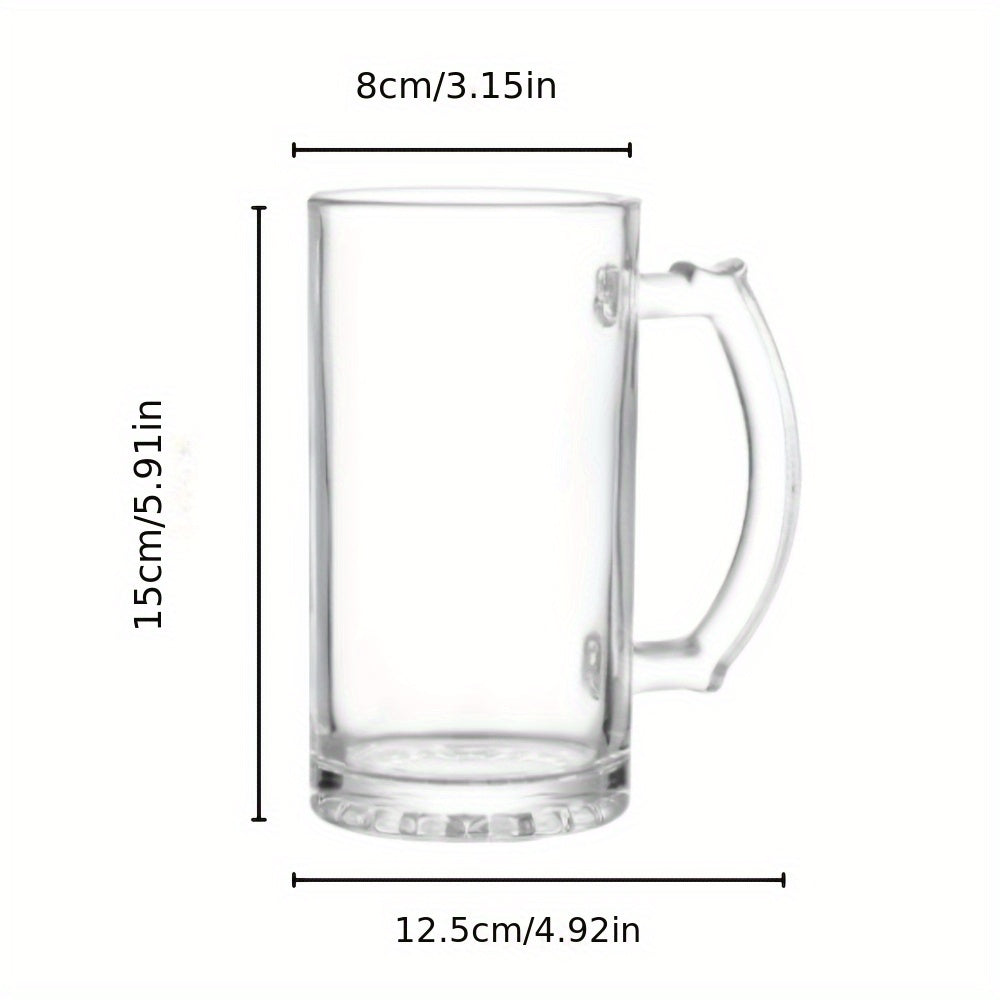 Personalized Custom Name Glass Beer Mug – Reusable Drinkware