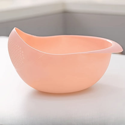 1/2/3pcs Storage Basket, Multifunctional Laundry Basket, Modern Food Drain Basket, Fruits, Vegetables, Rice And Grains, Kitchen Organizer And Storage Cabinet, Kitchen Accessories