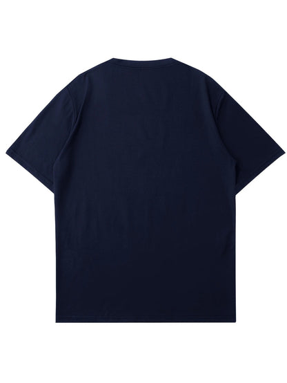 1pc Men's Light Blue Solid Color V-Neck Casual T-Shirt - Breathable Regular Fit Short Sleeve Tee for Spring Summer, Gym, Office  Casual Attire