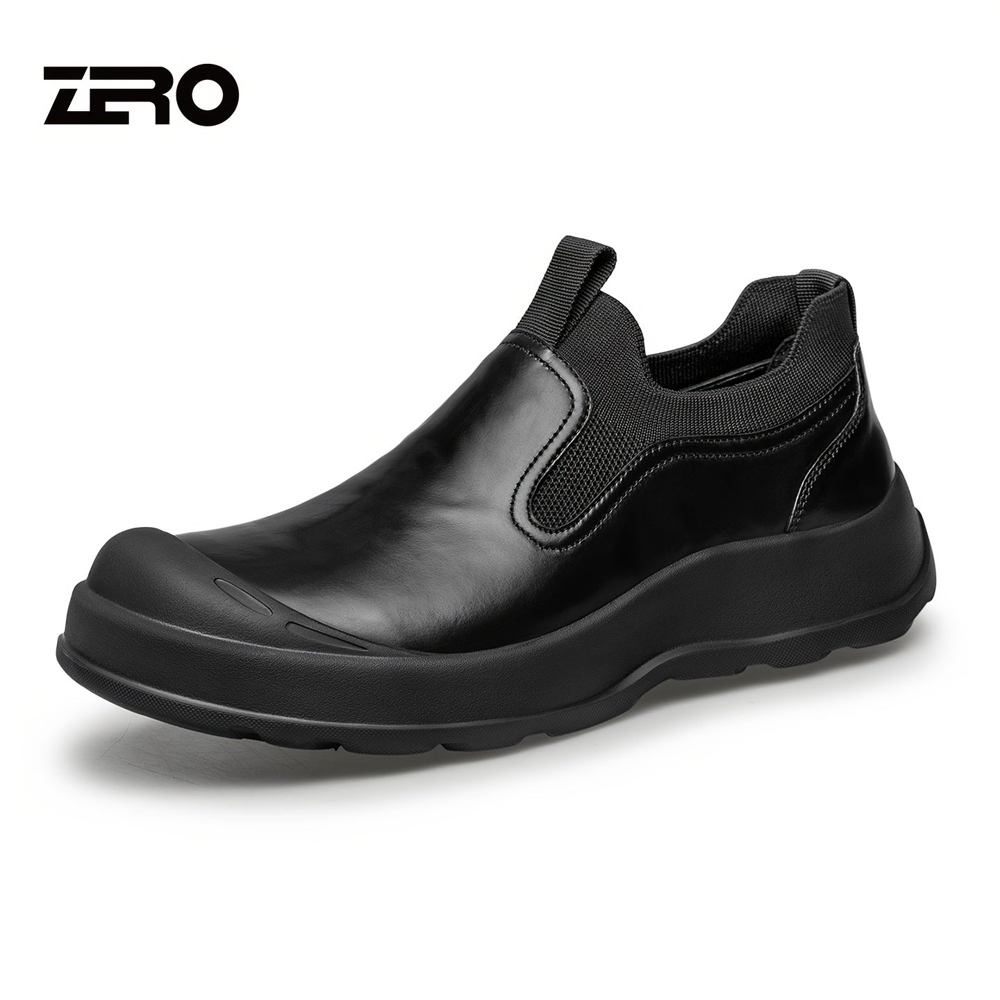 Men's Leather Slip-On Loafers Casual Business Shoes Spring 2026