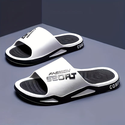Men’s Sport Graphic Flip-Flops Non-Slip EVA Casual Sandals