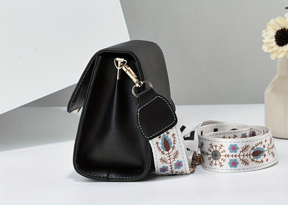 Chic Versatile Women’s Shoulder Bag with Cute Heart Pattern - Adjustable Strap, Magnetic Closure, in Pink, Green, Blue, Black, Casual Crossbody Bag | Playful Heart Design | Decorative Zipper Charm