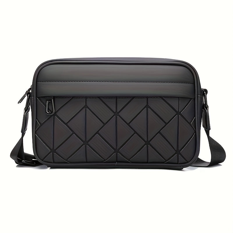 Men's Crossbody Bag with Adjustable Strap - Sleek Minimalist Purse, Spacious Interior for Everyday Commute, Formal  Casual Outings - Durable Crossbody Backpack for Men