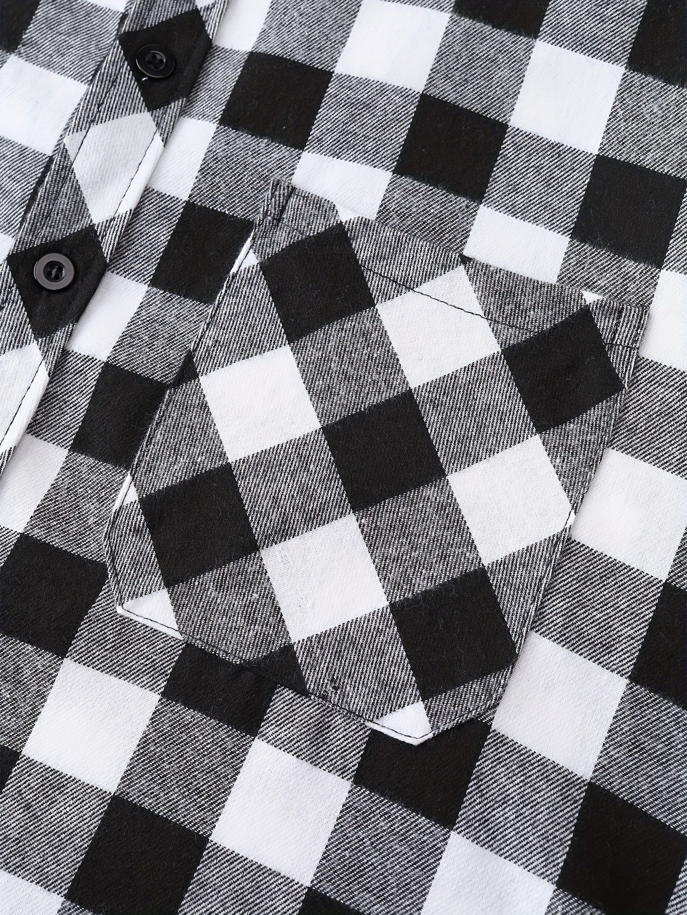 Plaid Shirt Coat For Men Long Sleeve Casual Regular Fit Button Up Hooded Shirts Jacket