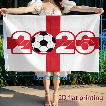 England Flag Cross Pattern 2026 Football Fan Support Flag
