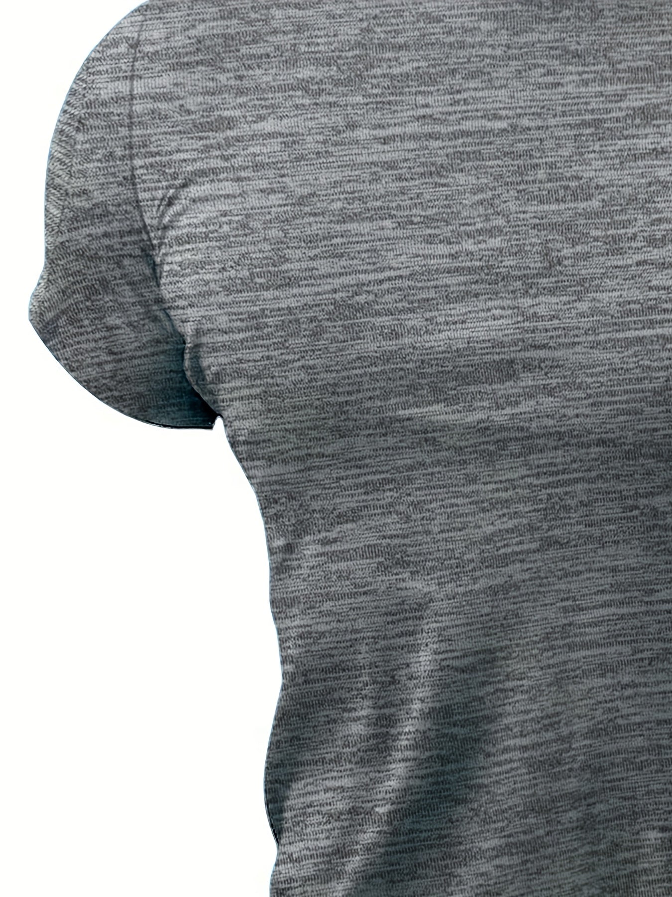 Men's High-Neck Short-Sleeve T-Shirt for Spring and Summer - Fashionable, Comfortable, and Essential for Casual Wear - ayq