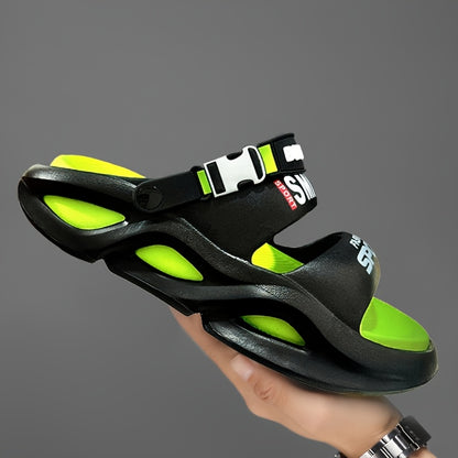 Men's Lightweight Breathable Summer Slippers with Non-Slip Sole