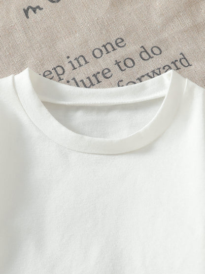 Boys' Casual Cotton Long Sleeve Top & Pants Set Spring/Fall