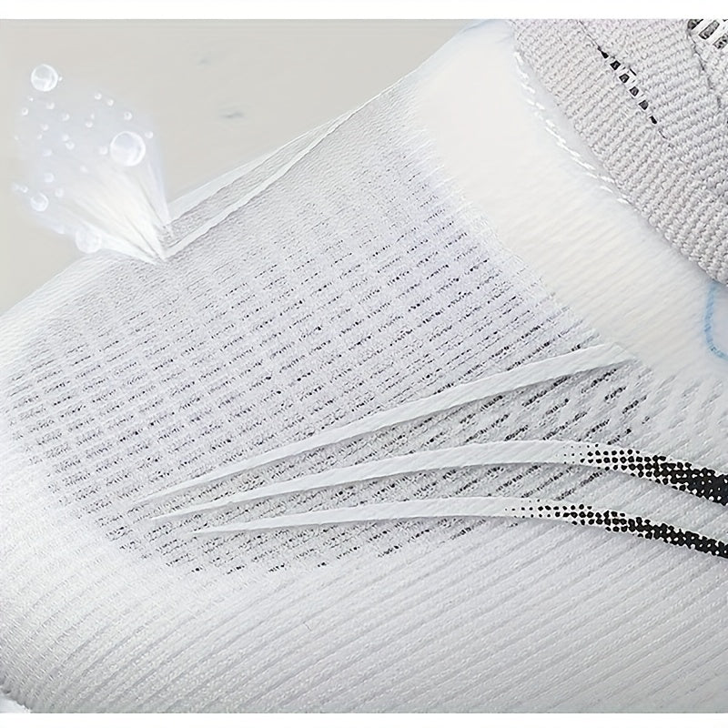 Men's Shoes Spring Summer Mesh Breathable Super Light Casual Sneaker, Men's Soft Sole Anti-skid Shock Absorption Student Running Sneaker-plus Size Tennis Casual Walking Fitness Hiking Shoes-perfect Sneaker for Outdoor Adventu