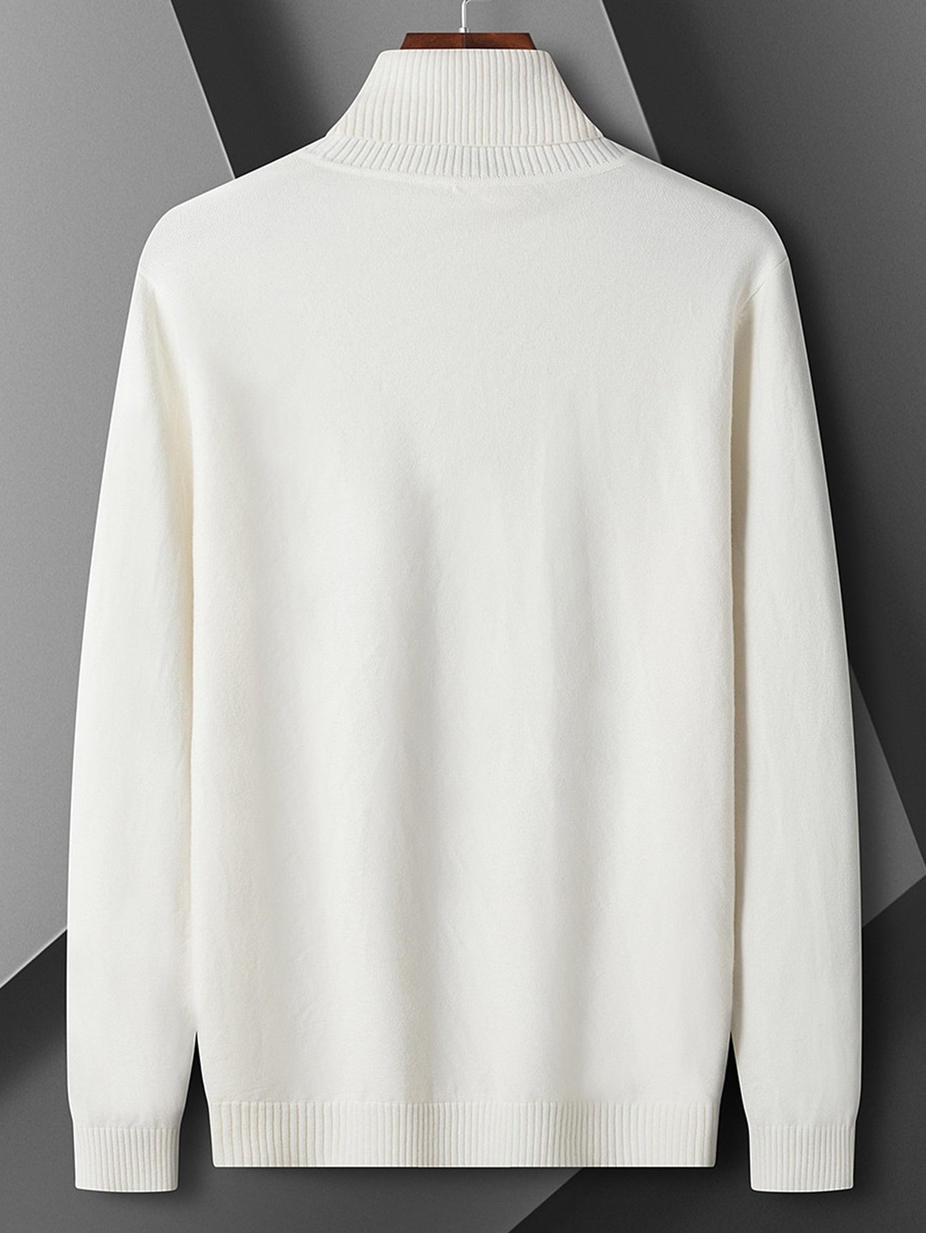 Men's High Neck Fashion Warm Comfortable Soft Skin-Friendly Commuter Sweater Inner Layer 1NG01