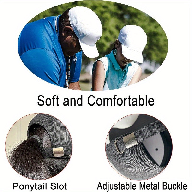 2 Pack Lightweight Baseball Caps for Men & Women - 100% Polyester Golf Dad Hats with 6-Panel Design, Breathable Unisex Casual Hats for Father’s Day, Golf, Sports & Outdoor Activities (Grey & Black), Father's Day Gift, Versa