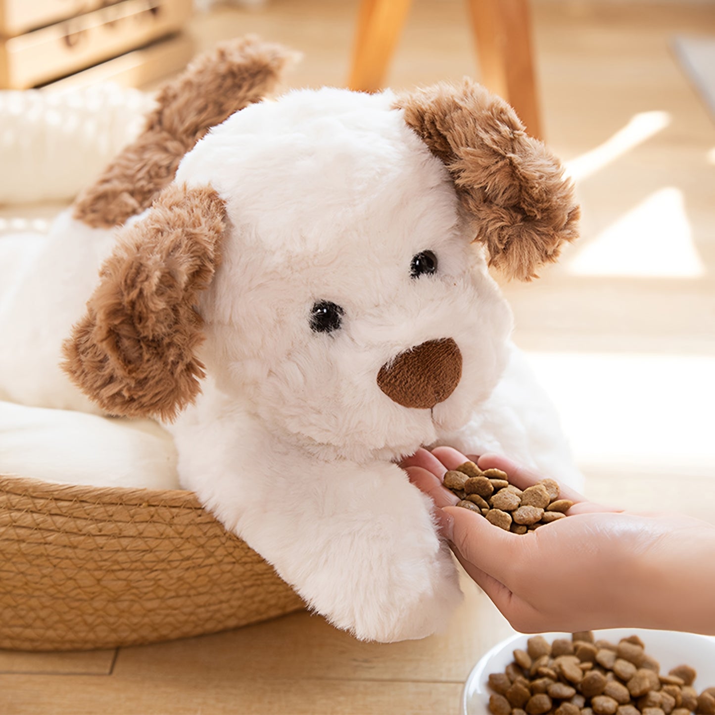 30cm/11.81in Adorable Kawaii Plush Dog Toy, Cuddly Cushion Toy for Boys and Girls, Perfect Gift for Halloween and Christmas
