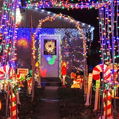 Solar Remote Control 19 Modes Outdoor Festival Party Decorations Garden Corridor Decoration Christmas Halloween Lights Wedding Proposal Scene New Year Decoration