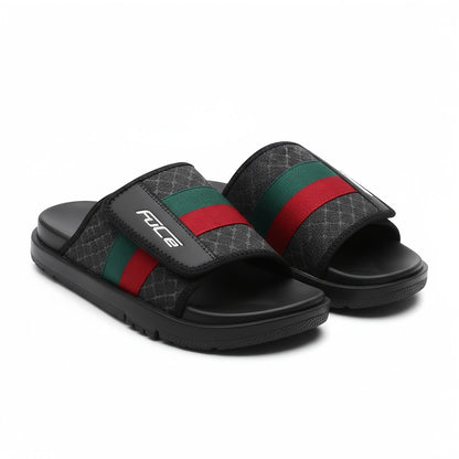 Men's Fashion Sandals with Thick EVA Sole and Floral Upper