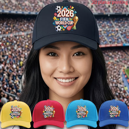 Unisex FIFA 2026 Baseball Cap – Lightweight Adjustable Sun Hat