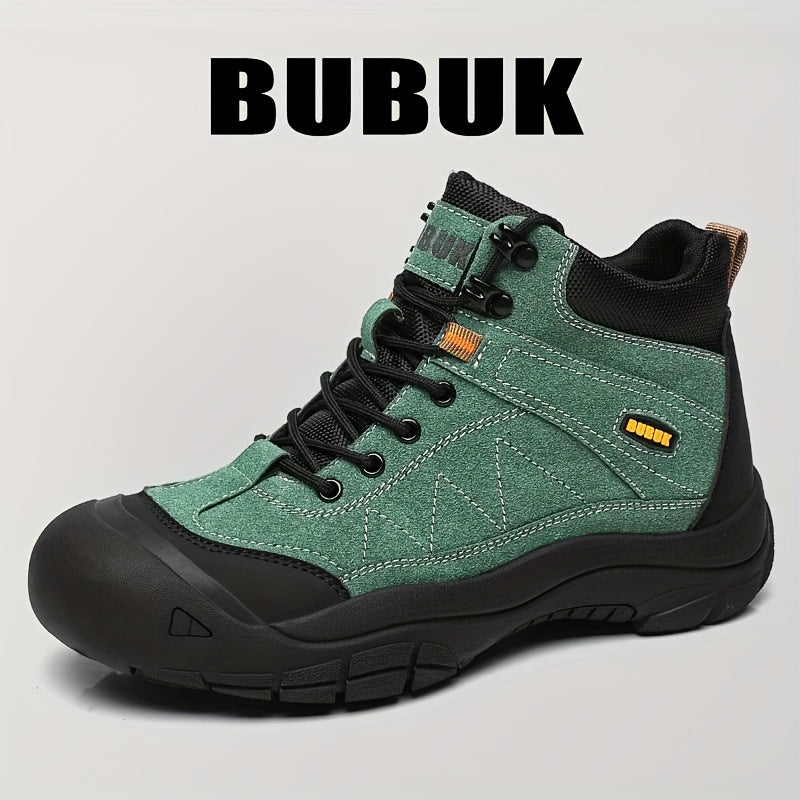 Men's Versatile Mid-Top Lace-Up Casual Outdoor Boots