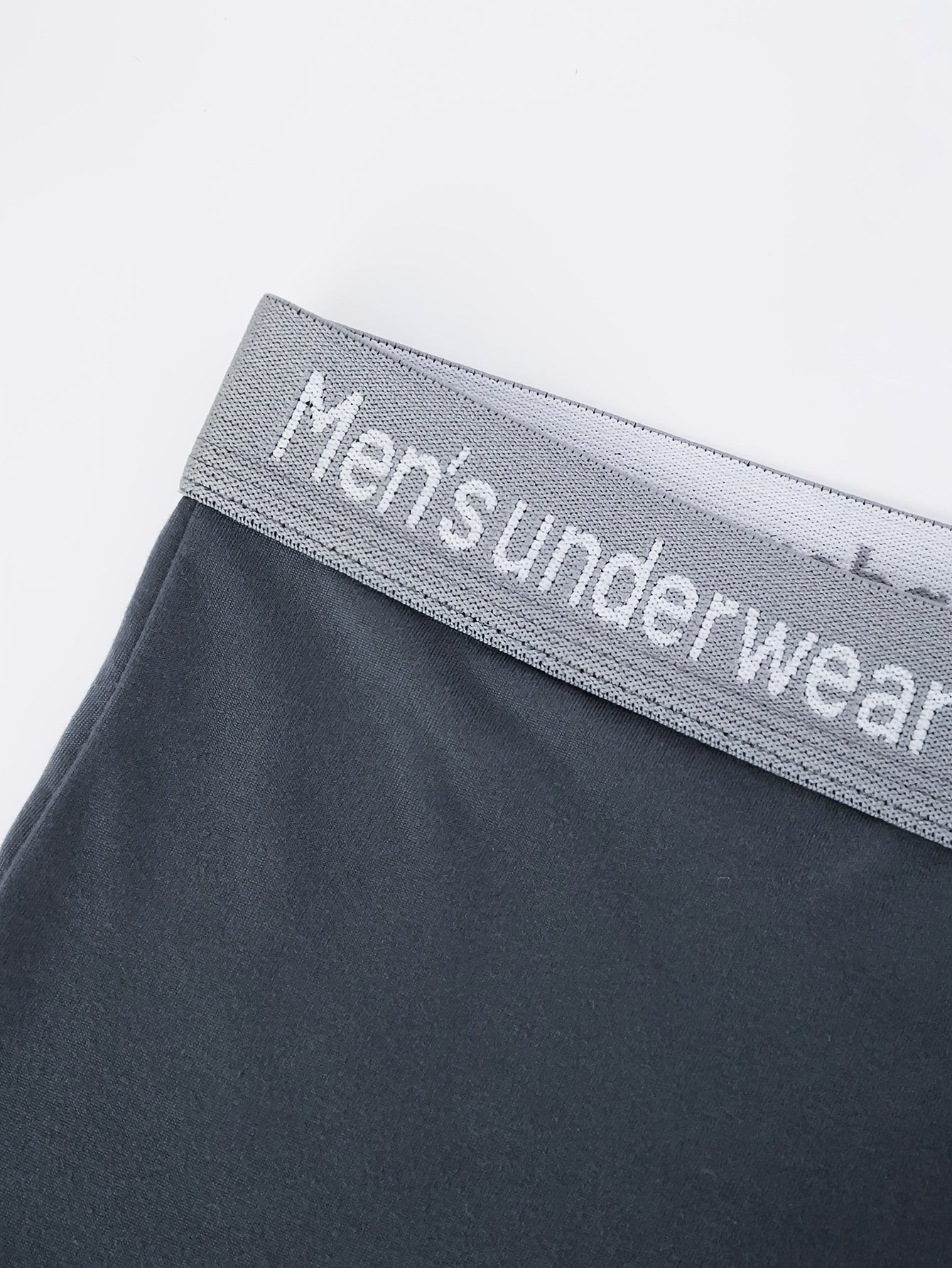 Men's Plus Size Long Briefs 4-Pack, Comfortable Polyester Blend
