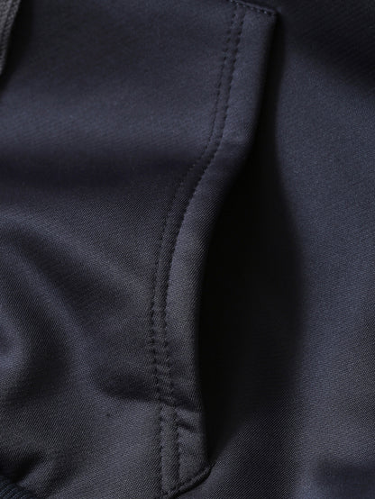 Christmas & Merry Christmas Letter Element Printed Women's Lined Hooded Sweatshirt, Thick and Warm Polyester Fabric Jacket, Suitable for Casual Composite Fabric Warm Clothing for Autumn and Winter Season