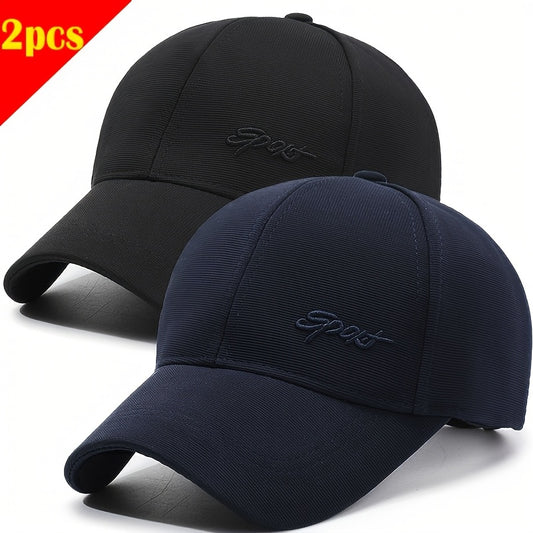 Men's Embroidered Duckbill Baseball Cap - Lightweight & Breathable