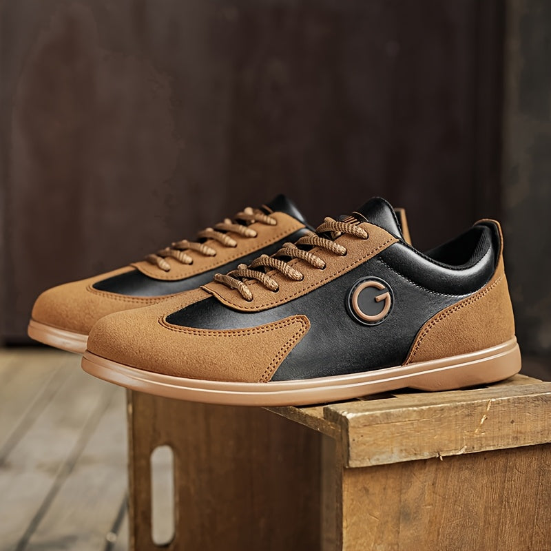 LOEIKAN Men'S Casual Shoes | Comfortable, Lightweight, Durable, All-Season Faux Sneakers with PVC Sole and Cloth Insole for Daily & Sports Use - ayq