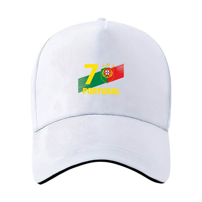 7 Portugal Emblem Sports Cap for Workouts and Jogging