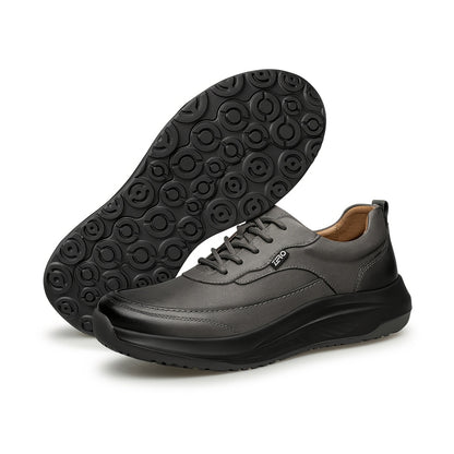 Men's Casual Leather Shoes Lightweight Shock-Absorbing Spring/Fall