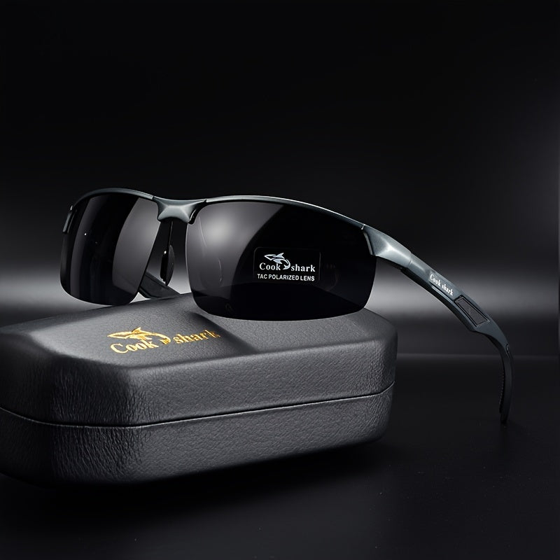 Men's Polarized Photochromic Sunglasses for Driving & Fishing